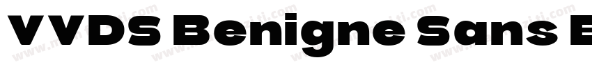 VVDS Benigne Sans Bo字体转换